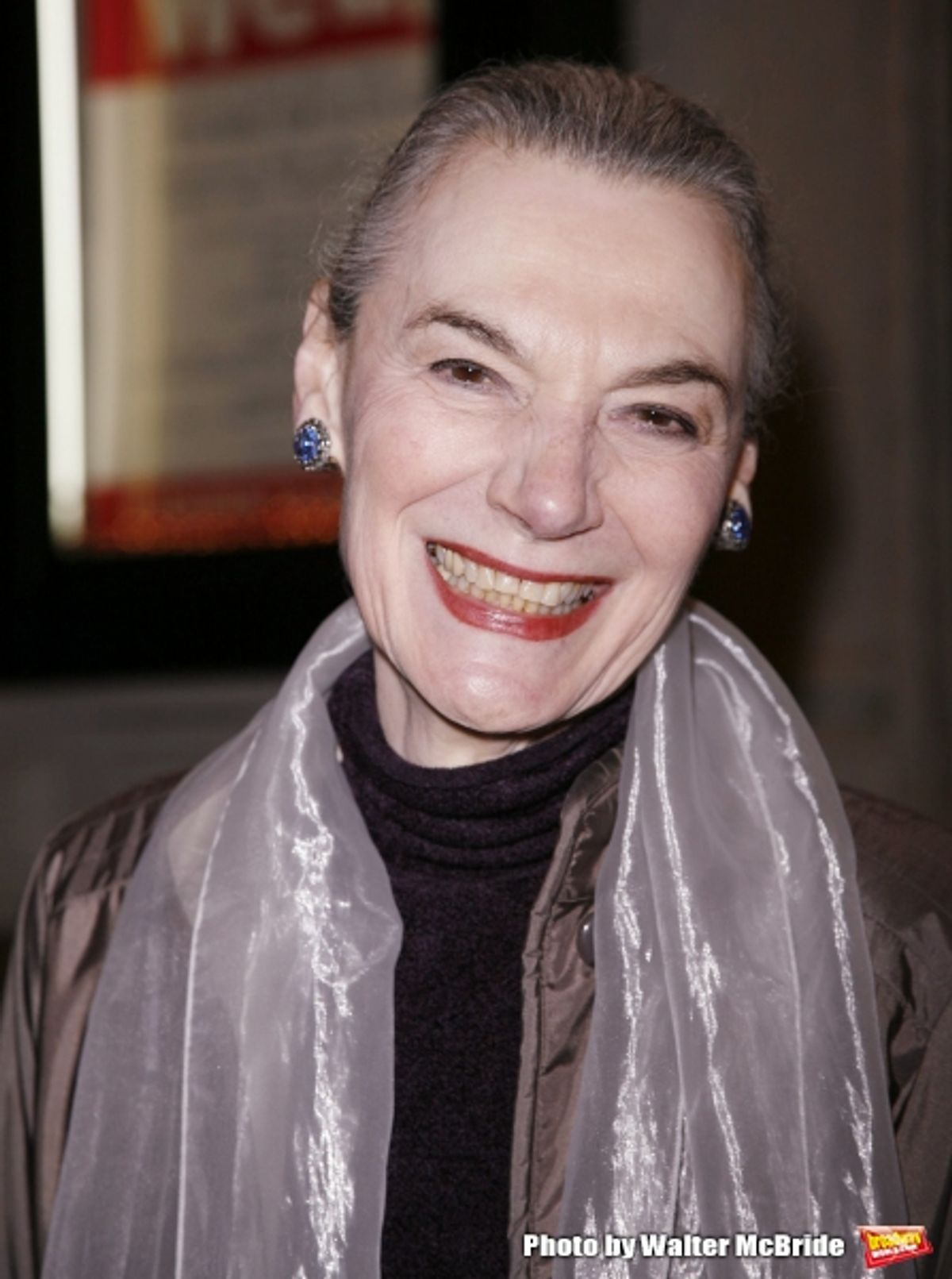 Marian Seldes attends the Primary Stages Gala benefit dinner honoring Tony Award winning director/choreographer Susan Stroman at Tavern on the Green November 7, 2005 in New York City. at 