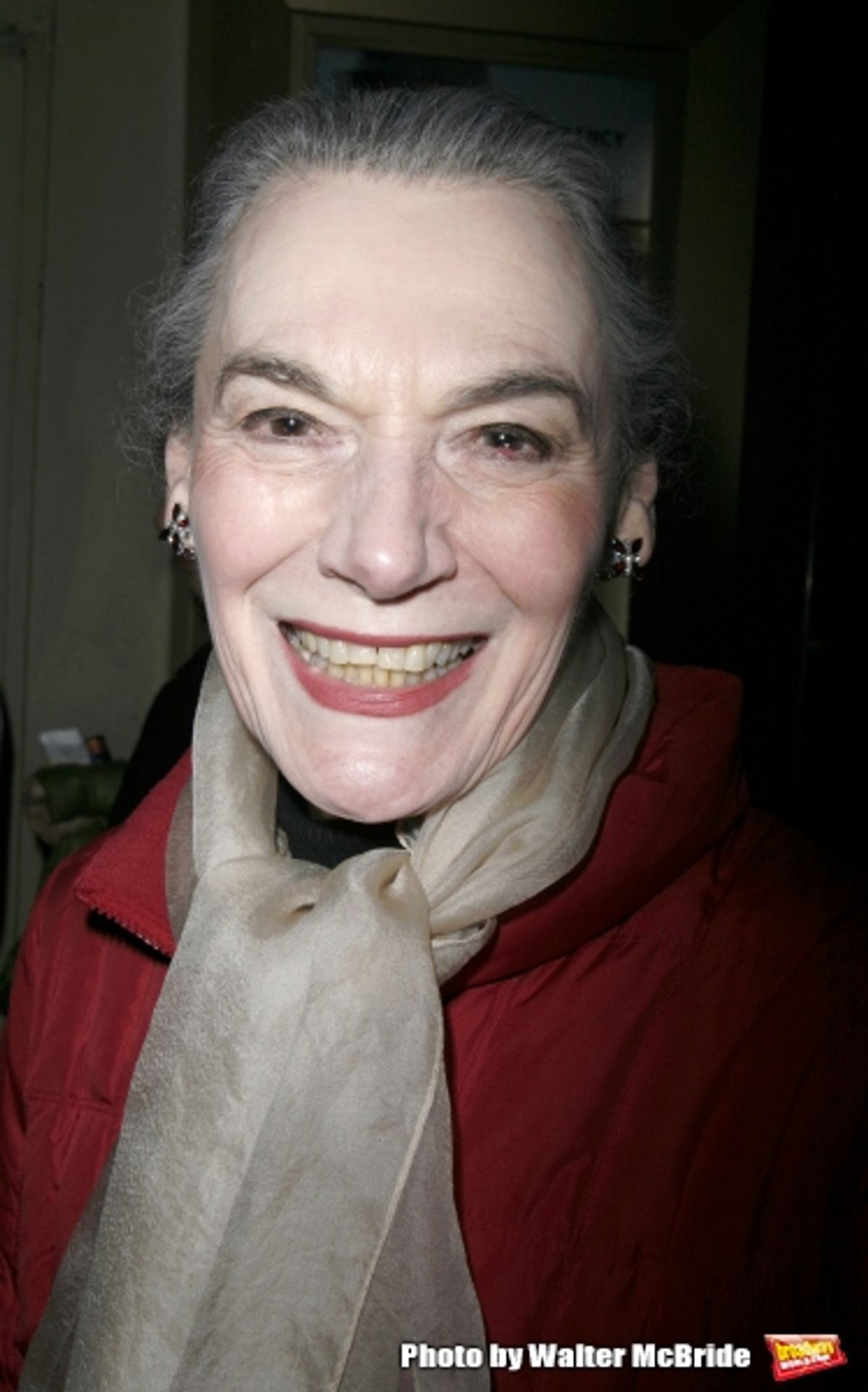 Marian Seldes attending the Broadway Opening Night performance of JOURNEY''s END at the Belasco Theatre with an after party at BOND 45 in New York City. February 22, 2007  at 