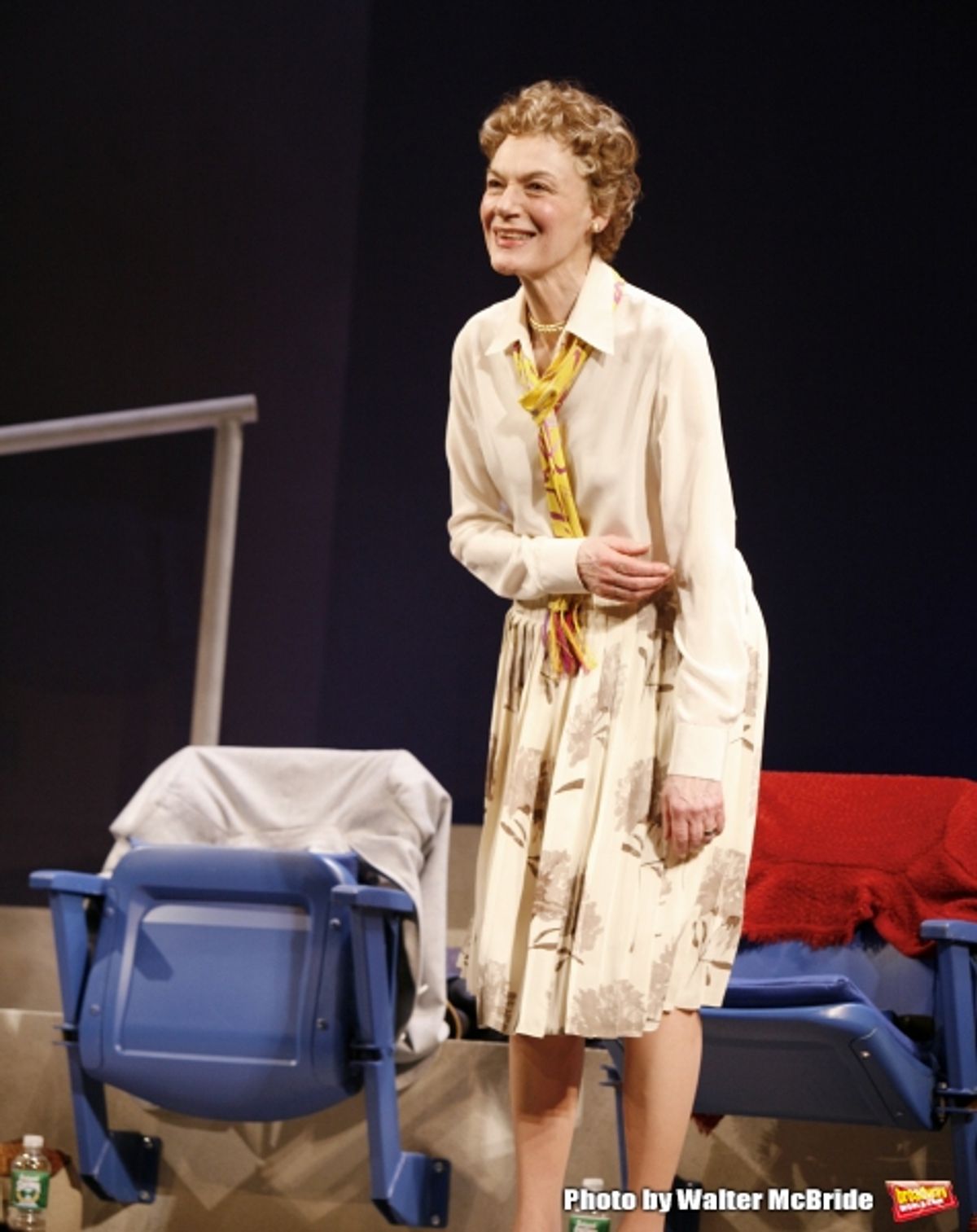 Marian Seldes on stage for The Opening Night Performance Curtain Call for DEUCE at the Music Box Theatre in New York City. May 6, 2007  at 