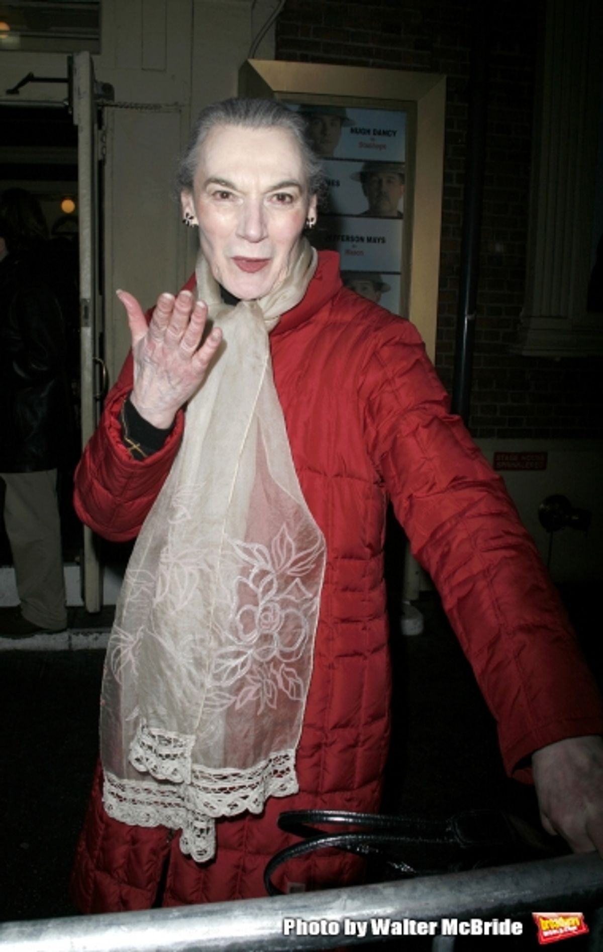 Marian Seldes attending the Broadway Opening Night performance of JOURNEY''s END at the Belasco Theatre with an after party at BOND 45 in New York City. February 22, 2007  at 