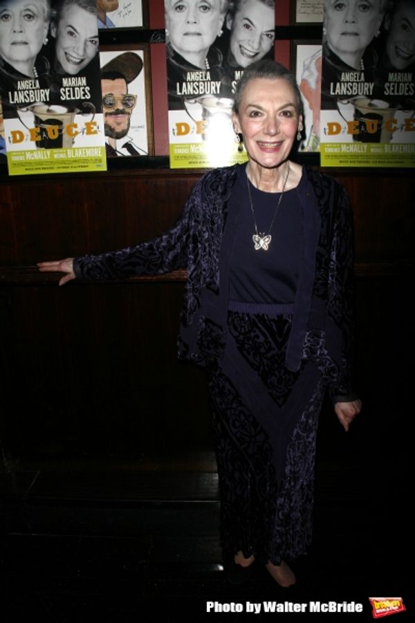 Marian Seldes attending for the Opening Night Performance After Party at  Sardi''s Re Photo