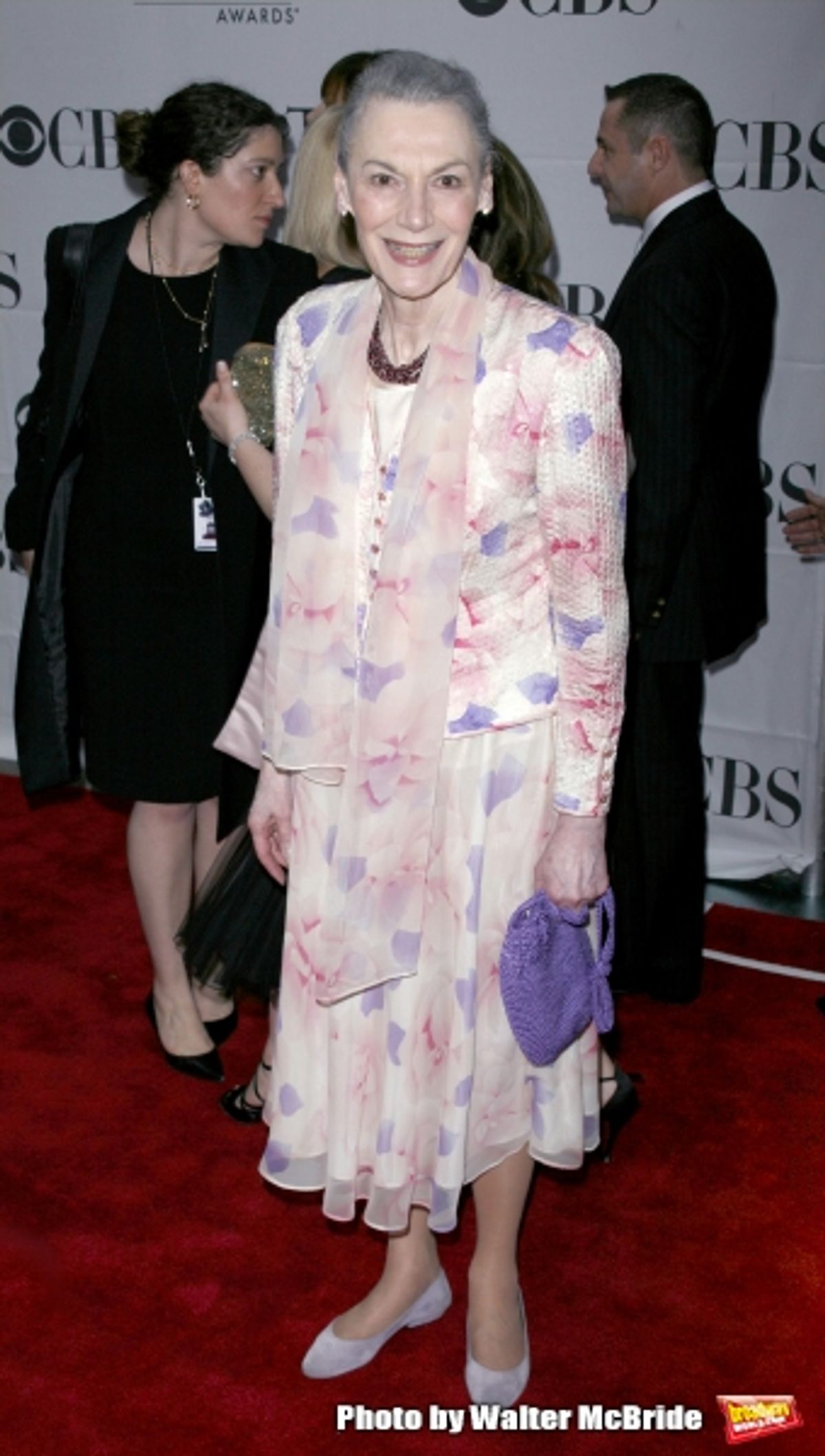 Marian Seldes arriving to the 61st Annual Tony Awards held at Radio City Music Hall New York City on June 10, 2007.  at 