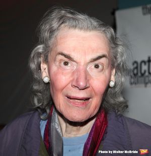 Marian Seldes.attending the After Party for  ''Angela Lansbury and Friends Salute Ter Photo
