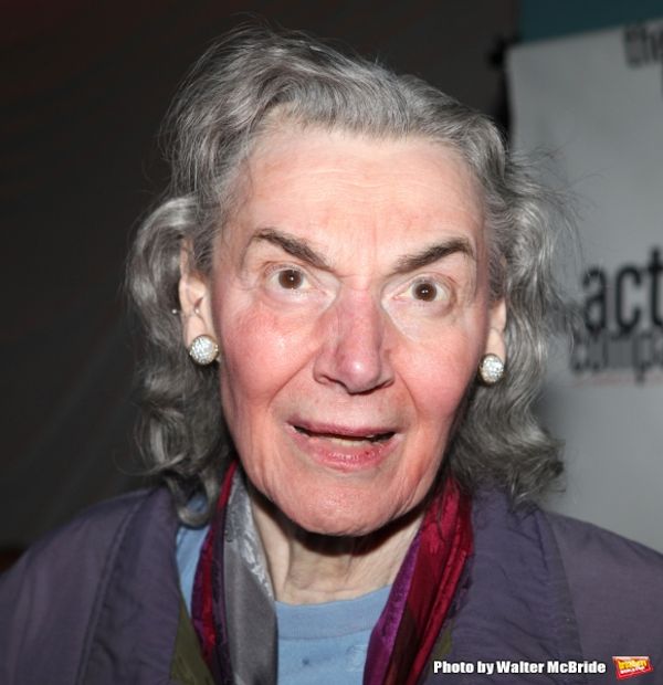 Marian Seldes.attending the After Party for  ''Angela Lansbury and Friends Salute Ter Photo