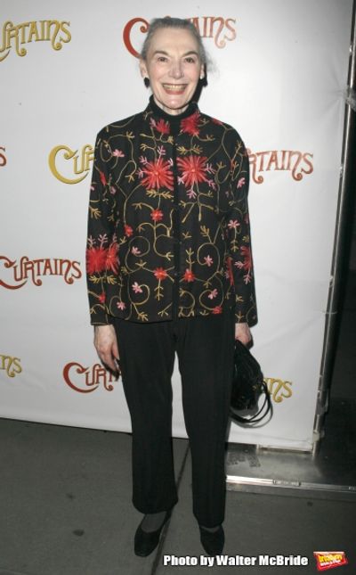 Marian Seldes attending the Opening Night performance for the New Broadway Musical CU Photo