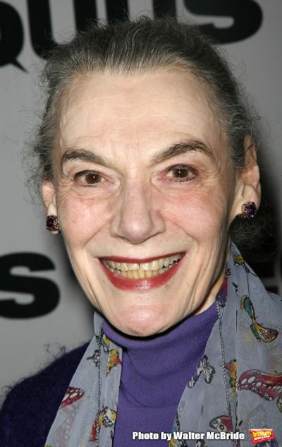 Marian Seldes arriving for the Opening Night Performance of EQUUS at the Broadhurst T Photo