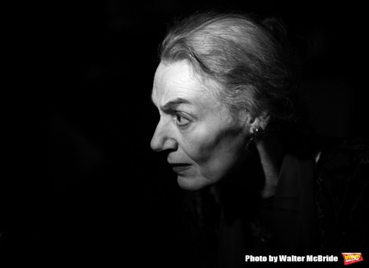 Marian Seldes attending the Vineyard Theatre Gala Honoring Actress Marian Seldes at the Rainbow Room in New York City. February 9, 2009  at 