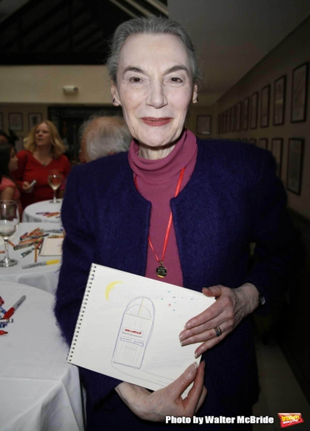 Marian Seldes Attending the Official Drama Desk Cocktail Reception honoring this year''s Drama Desk Award Nominees at Arte Cafe in New York City. May 2, 2006  at 