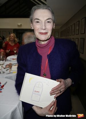 Marian Seldes Attending the Official Drama Desk Cocktail Reception honoring this year Photo