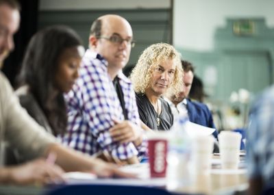 Beverley Knight, Christopher Ashley and David Bryan Photo