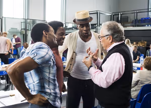 Cast with Kenny Alhadeff @ BroadwayWorld Cast with Kenny Alhadeff Photo