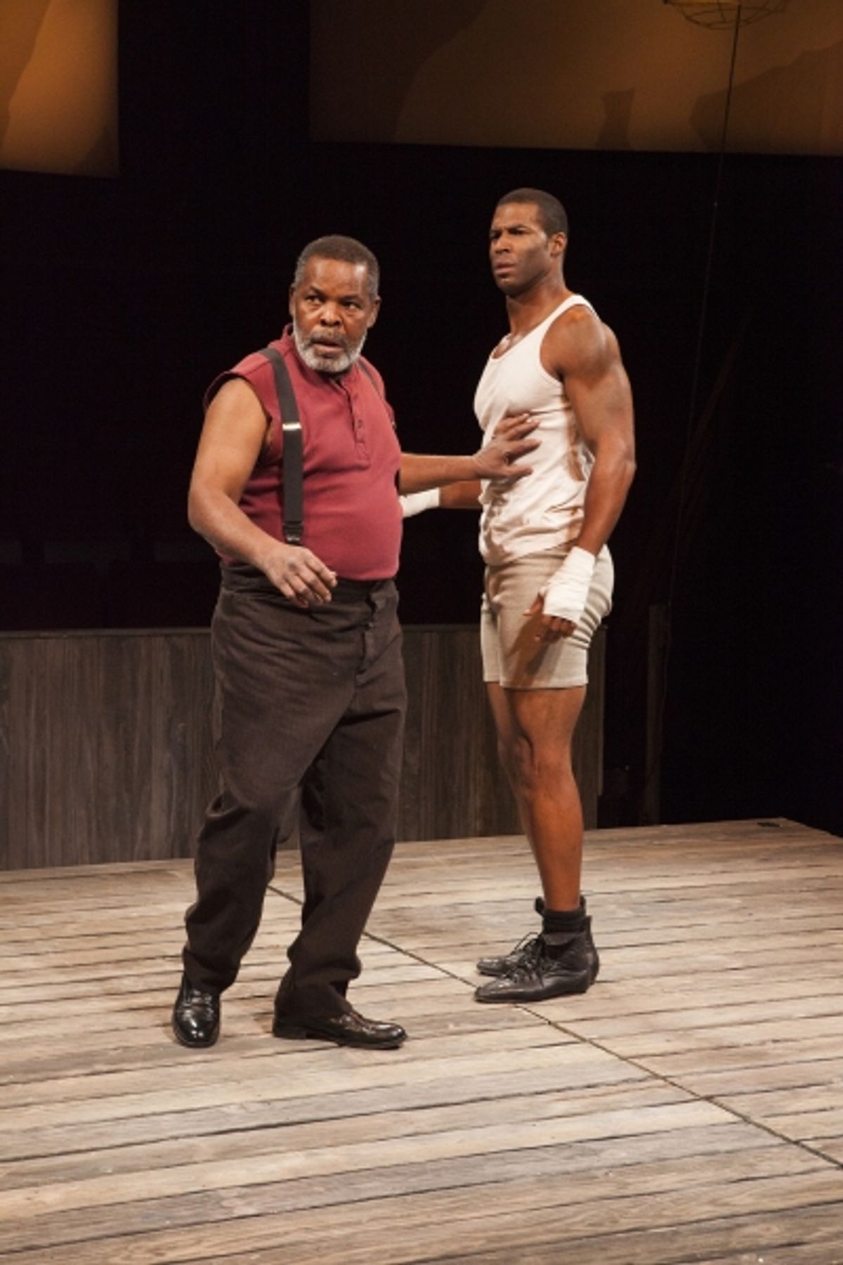 Ray Anthony Thomas as Wynton and Robert Christopher Riley as Jay at 