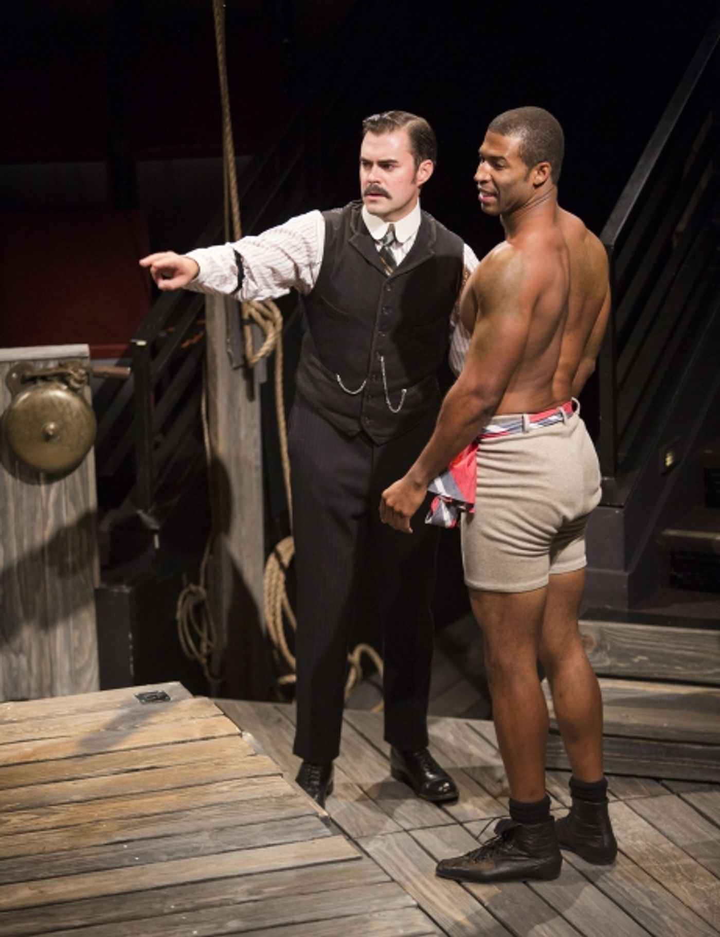 Photo Flash: First Look at Montego Glover, Robert Christopher Riley and More in THE ROYALE at The Old Globe  Image