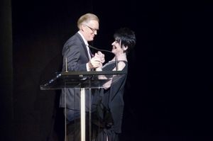 Chuck Scarborough welcomes Chita Rivera Photo
