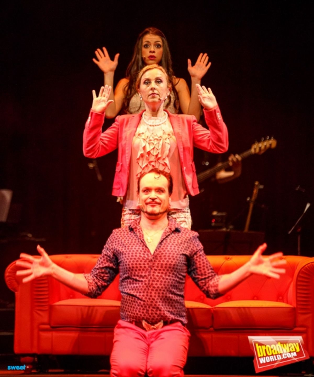 Teresa Abarca, Celia Vergara y Angel Padilla at 