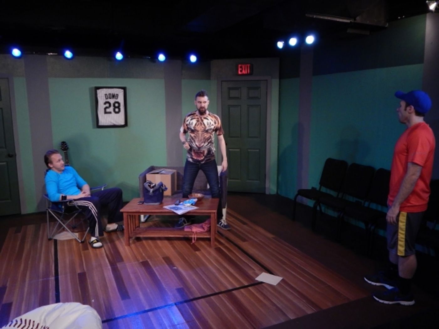 Photo Flash: First Look at SECONDARY PITCH, Opening Tonight at Bridge Theater  Image