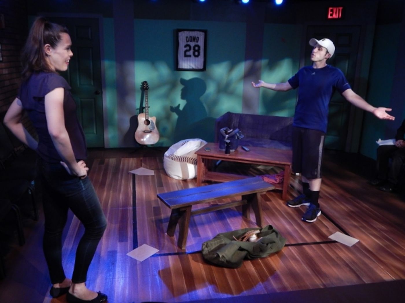 Photo Flash: First Look at SECONDARY PITCH, Opening Tonight at Bridge Theater  Image