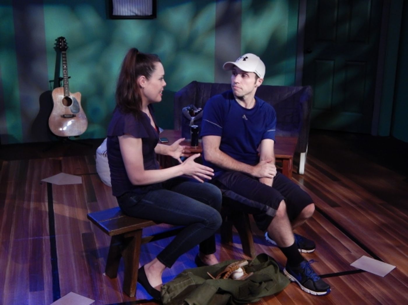 Photo Flash: First Look at SECONDARY PITCH, Opening Tonight at Bridge Theater  Image