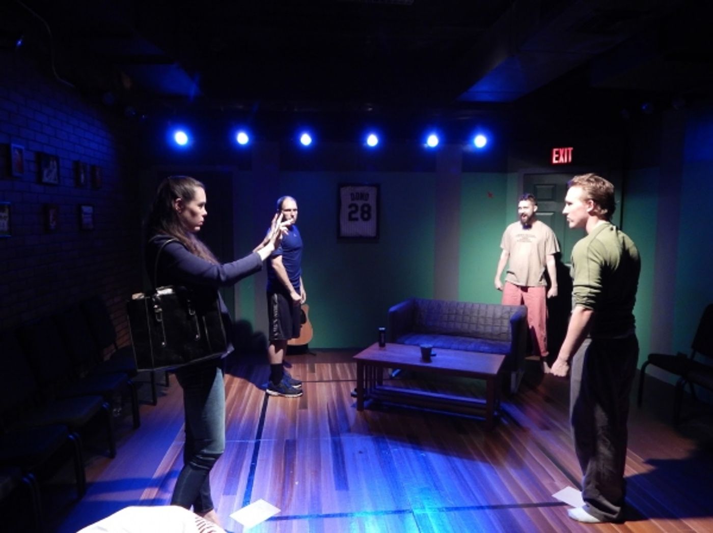 Photo Flash: First Look at SECONDARY PITCH, Opening Tonight at Bridge Theater  Image