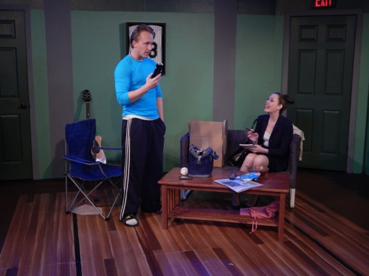 Photo Flash: First Look at SECONDARY PITCH, Opening Tonight at Bridge Theater  Image