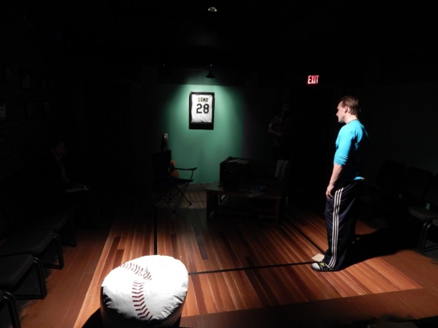 Photo Flash: First Look at SECONDARY PITCH, Opening Tonight at Bridge Theater  Image