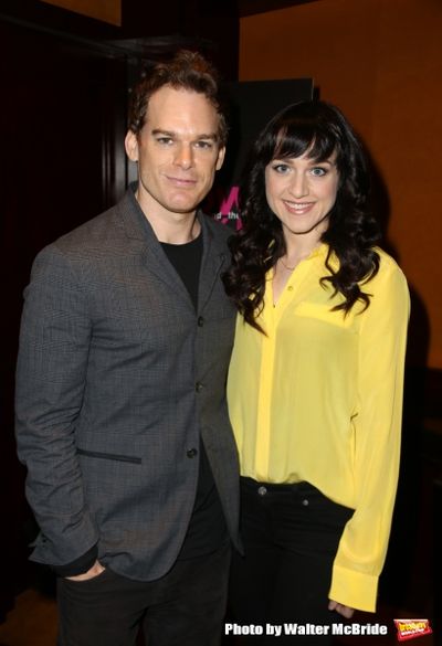 Michael C. Hall and Lena Hall  Photo