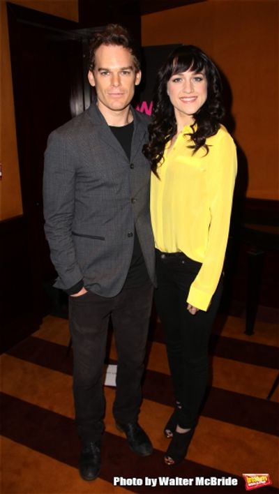 Michael C. Hall and Lena Hall  Photo