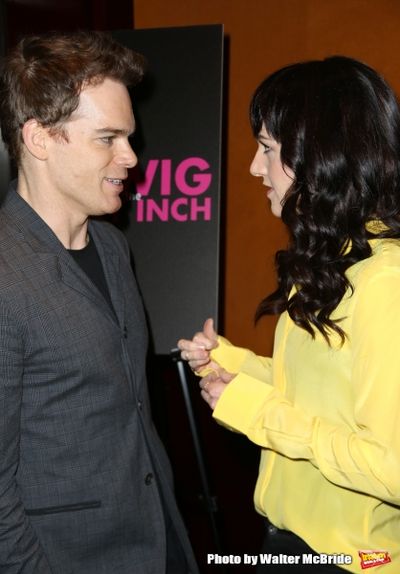 Michael C. Hall and Lena Hall  Photo