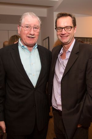 Joe Dowling and Michael Riedel @ BroadwayWorld Joe Dowling and Michael Riedel Photo