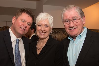 George Heslin, Origin Theatre Company artistic director, and Joe Dowling Photo