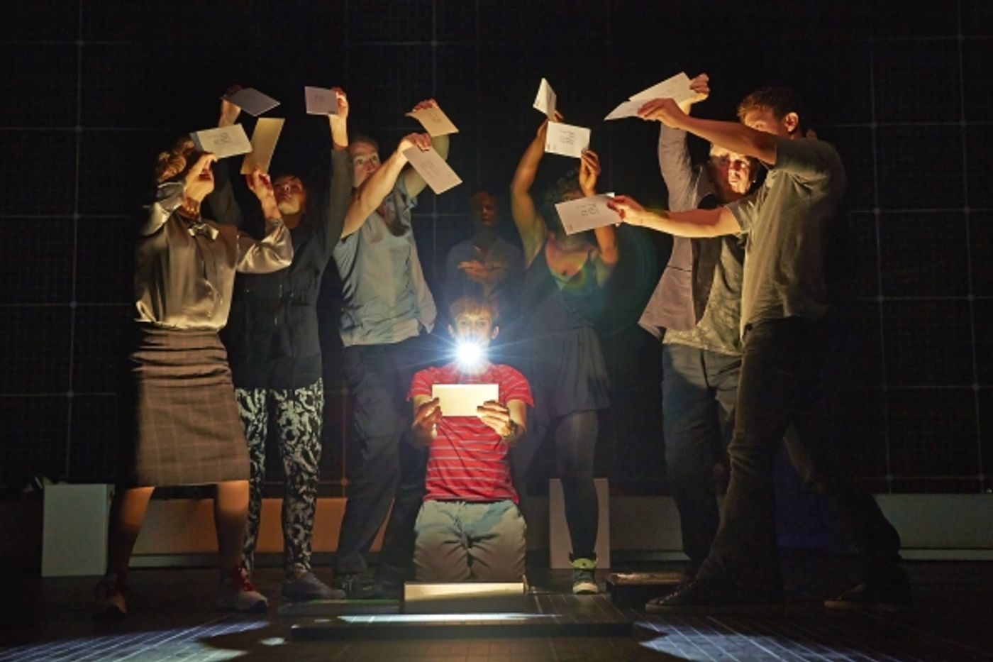 Photo Coverage: New West End Cast Of CURIOUS INCIDENT!  Image