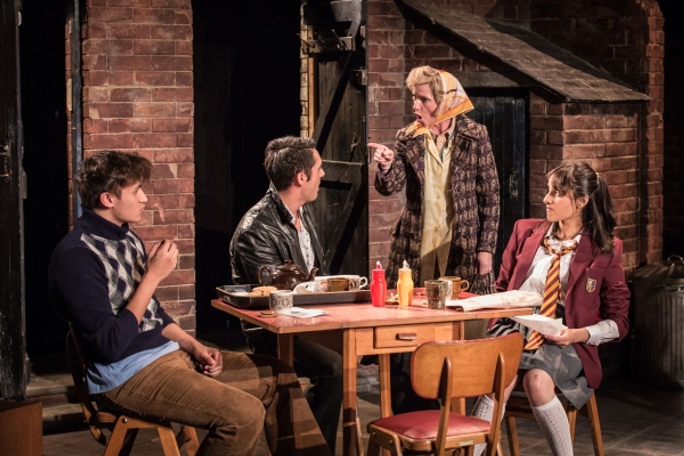 Photo Coverage: Horrocks In EAST IS EAST!  Image