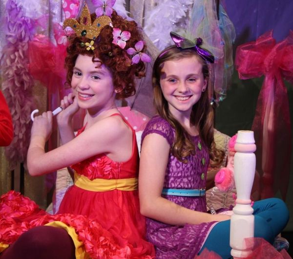 Tess Fouchi (Fancy Nancy) and Reiley Macicel (Bree) Photo