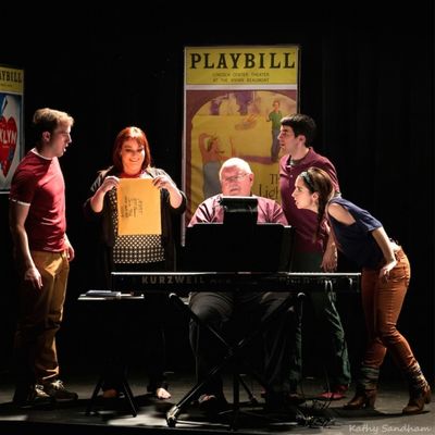 Will Sanborn, Amiee Collier, Larry Goodpaster, Pat Miller, and Caitlin Elizabeth Reil Photo