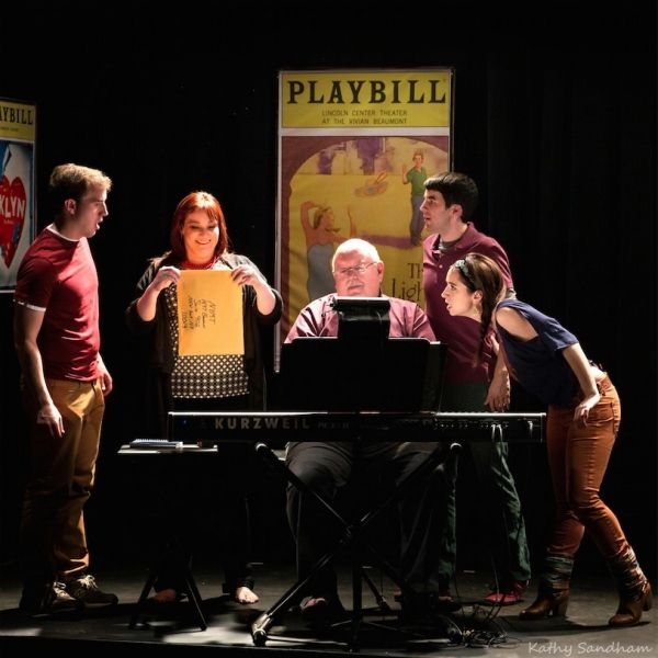 Will Sanborn, Amiee Collier, Larry Goodpaster, Pat Miller, and Caitlin Elizabeth Reil Photo