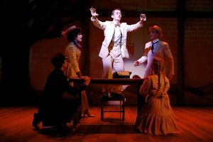 Connor Saccal, Abigail Gjurich, Michael Roach, Cole Francum, and Margot Plum Photo