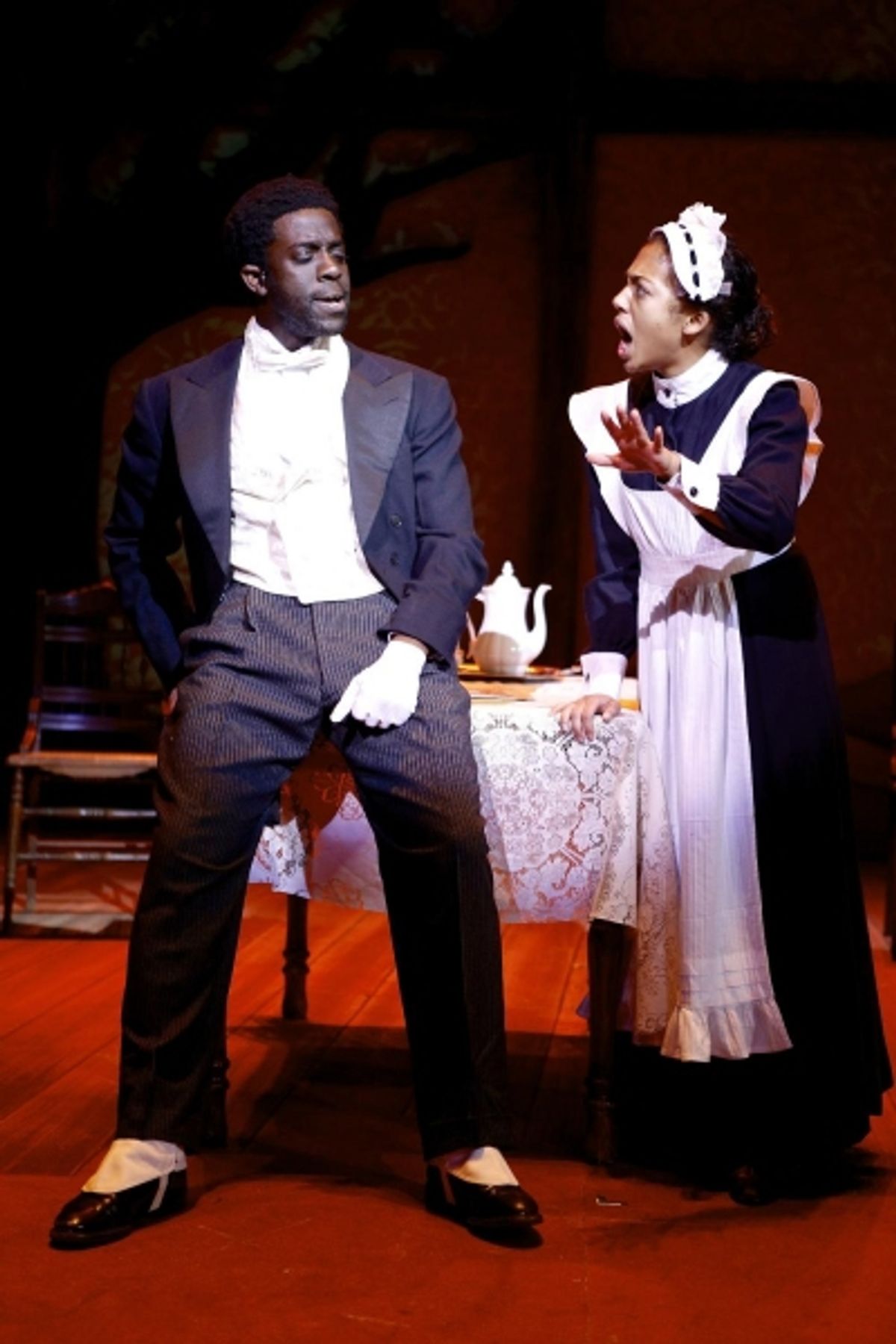 Banji Aborisade and Betty Etheredge  at 