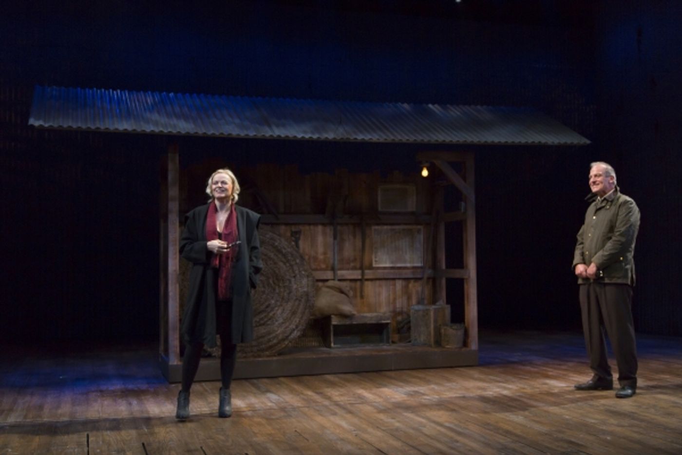 Photo Flash: First Look at Ellen McLaughlin and John Bolger in George Street's OUTSIDE MULLINGAR  Image