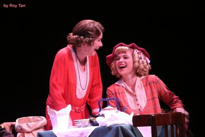 Imelda Staunton as Rose and Gemma Sutton as June Photo