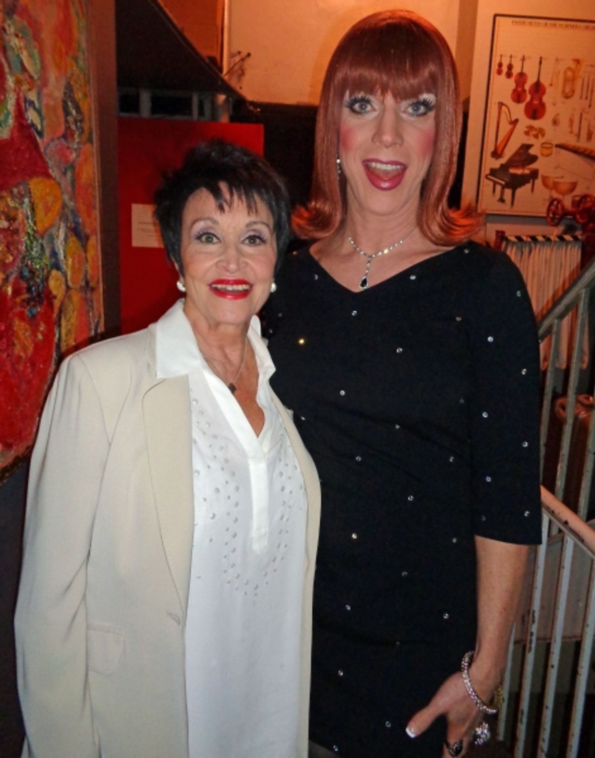 Chita Rivera and Miss Coco Peru                       at 