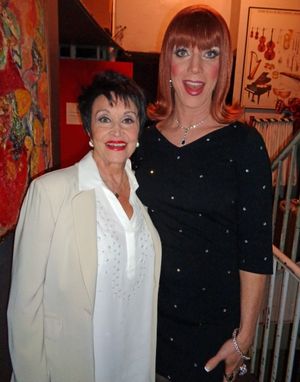 Chita Rivera and Miss Coco Peru                       Photo