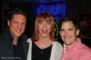 Chris Sieber, Miss Coco Peru and Kevin Burrows Photo