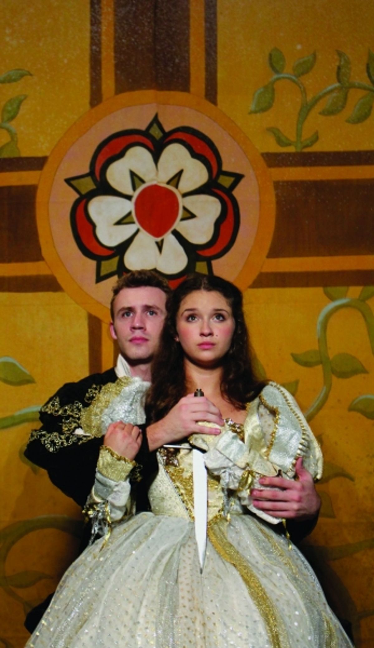 Casey Leach (Romeo) and Laura Plyler (Juliet) at 