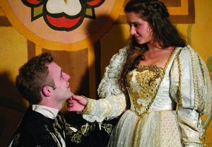 Casey Leach (Romeo) and Laura Plyler (Juliet) Photo