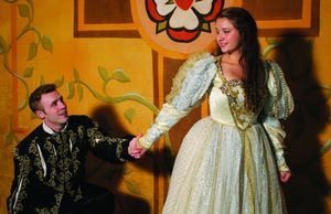 Casey Leach (Romeo) and Laura Plyler (Juliet) Photo