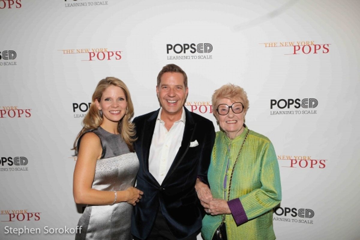 Kelli O'Hara, Steven Reineke, June Freemanzon at 