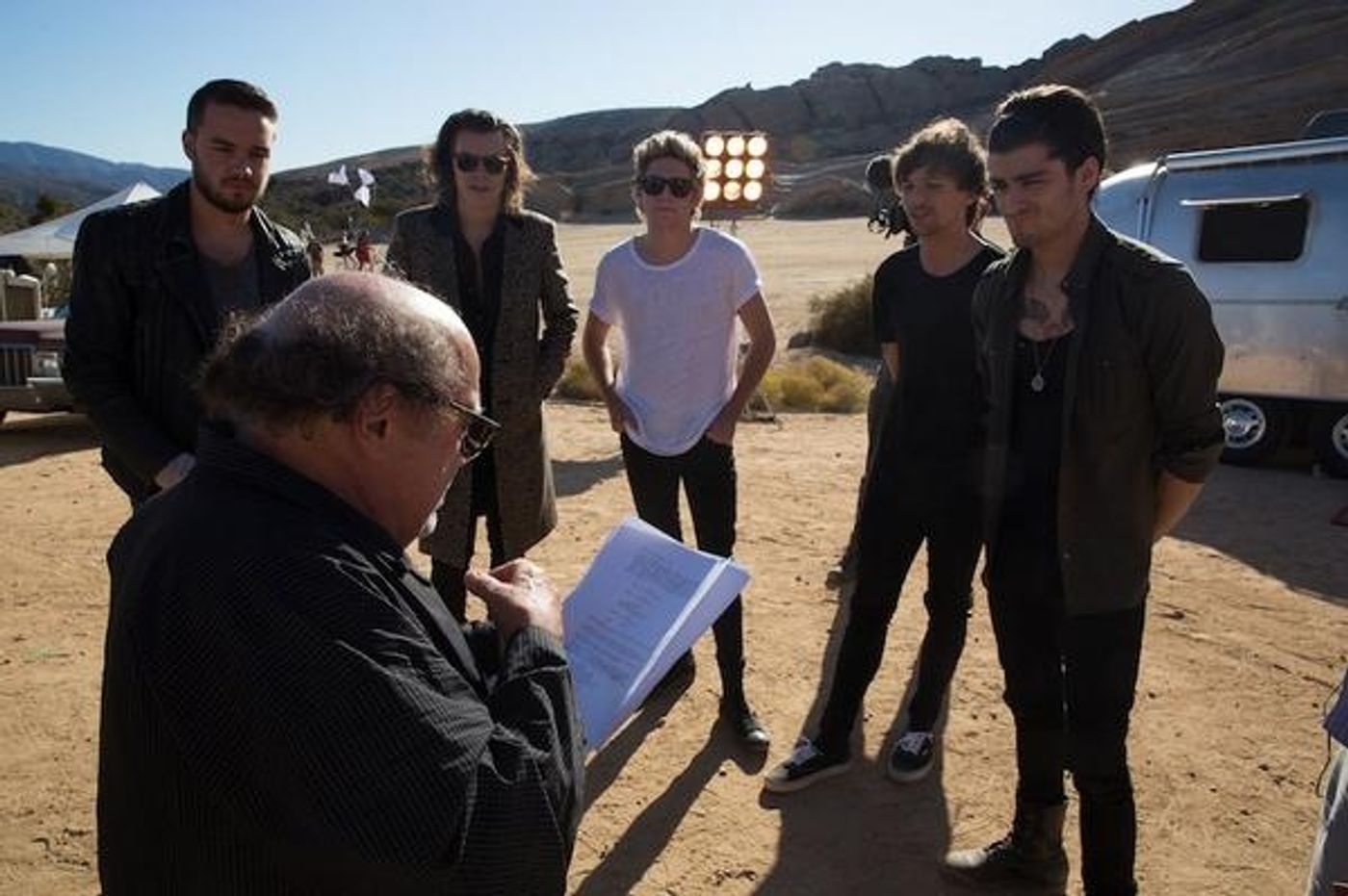 Photo Flash: Danny DeVito Collaborates With One Direction for Latest Music Video Photo Flash: Danny DeVito Collaborates With One Direction for Latest Music Video Image