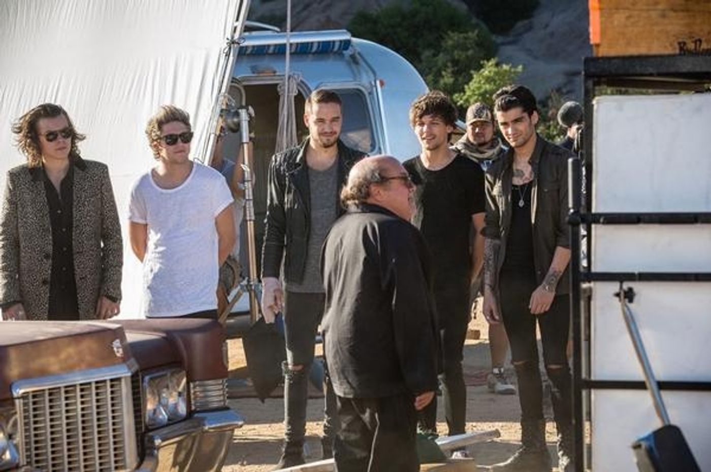 Photo Flash: Danny DeVito Collaborates With One Direction for Latest Music Video Photo Flash: Danny DeVito Collaborates With One Direction for Latest Music Video Image
