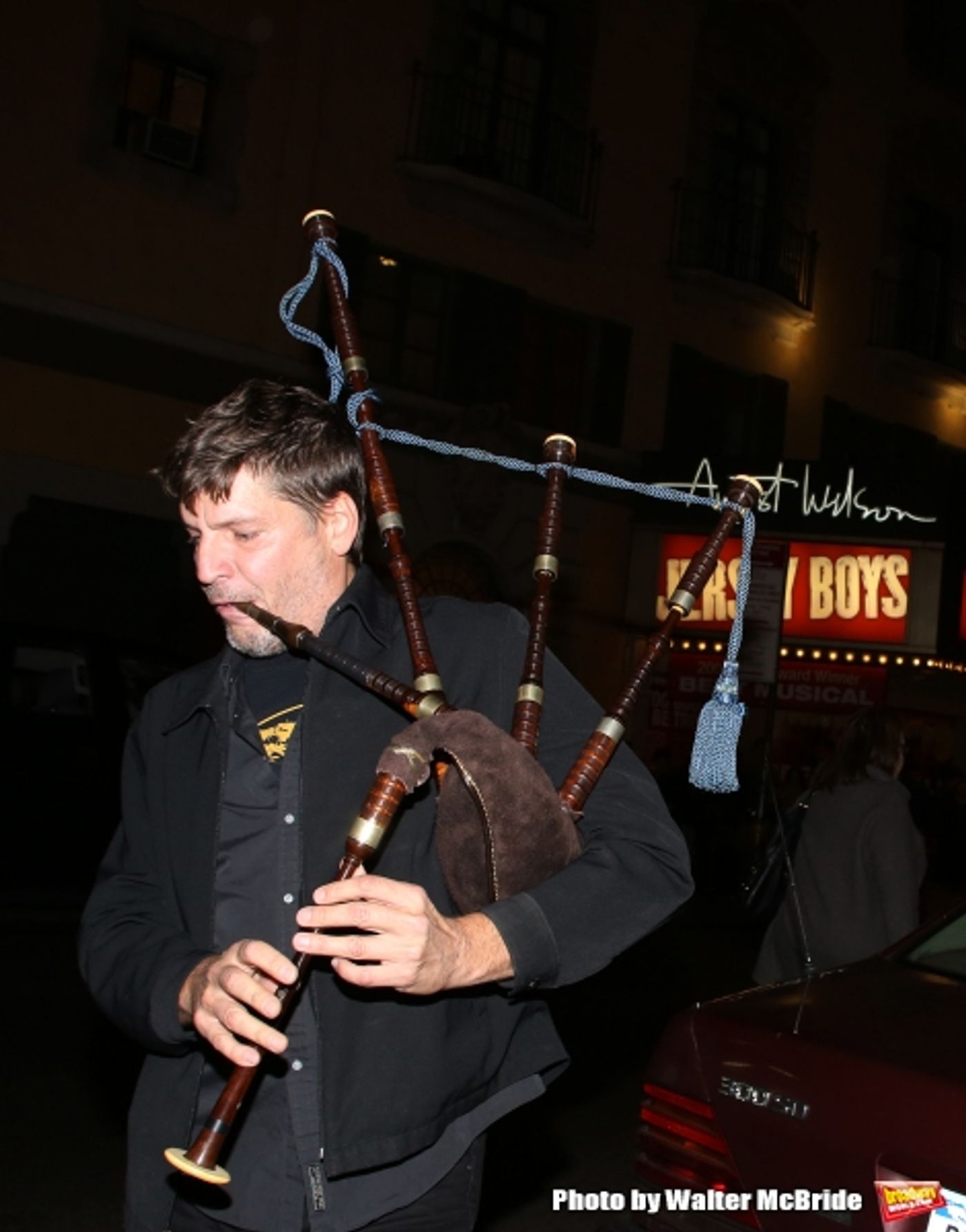 Photo Coverage: Sting & LAST SHIP Perform 'All Night Long' at the Stage Door  Image