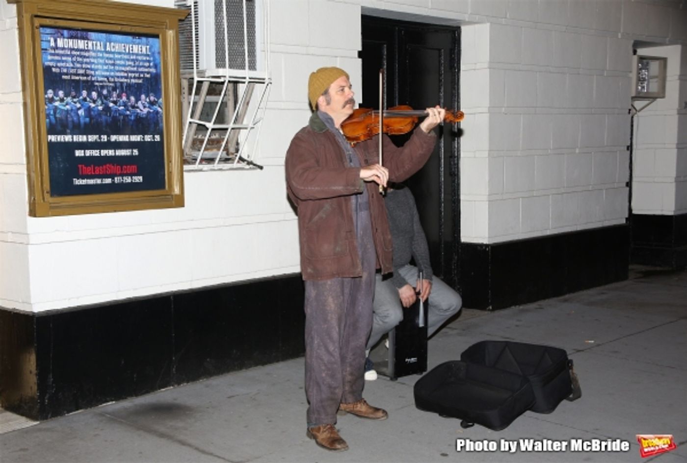 Photo Coverage: Sting & LAST SHIP Perform 'All Night Long' at the Stage Door  Image